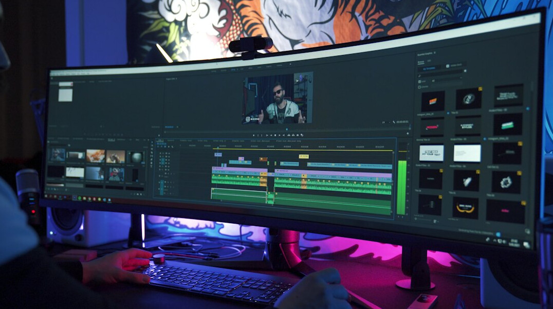 editing suite setup