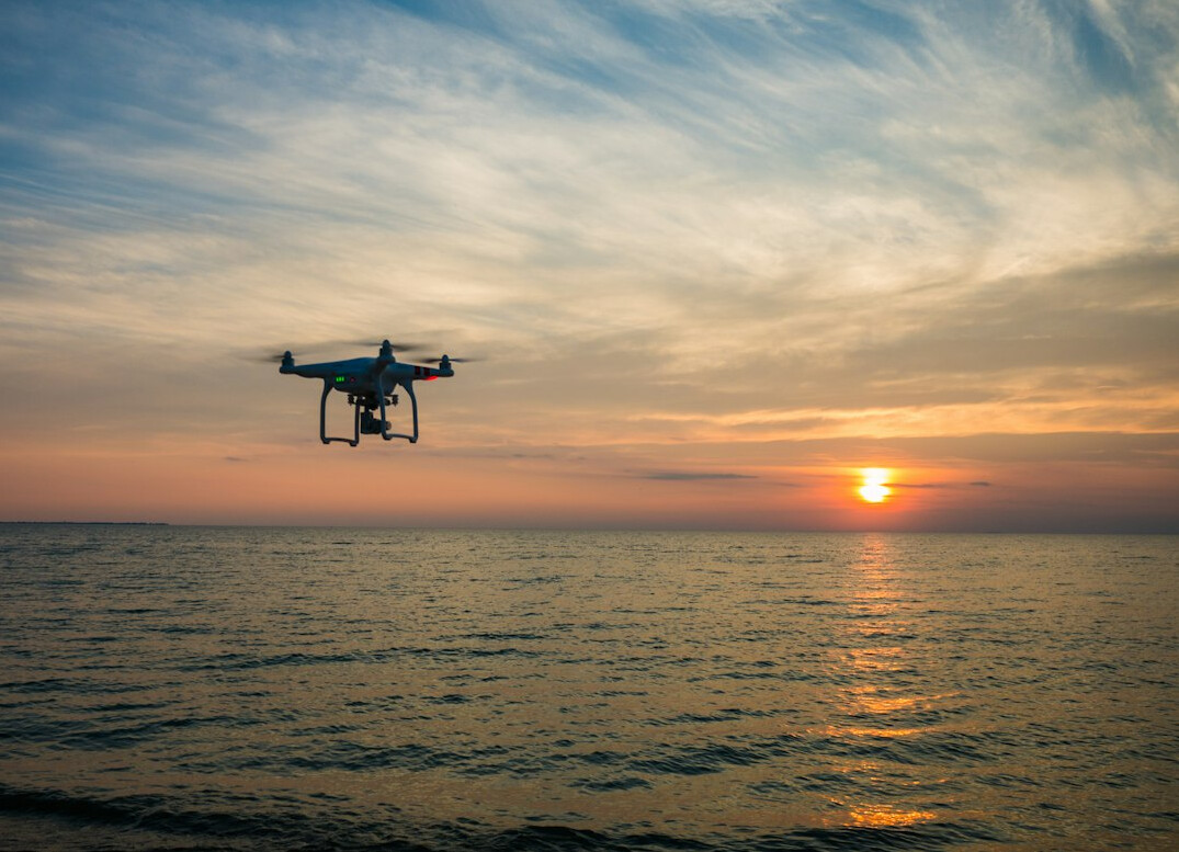 drone aerial filming